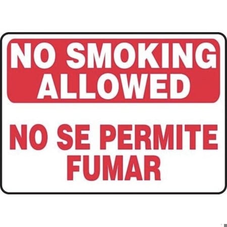 Accuform SPANISH BILINGUAL SMOKING SBMSMK508VP SBMSMK508VP